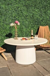 DIY Coffee Table: Round Pedestal